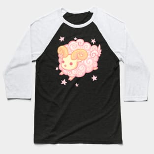 Pink Sheep Baseball T-Shirt